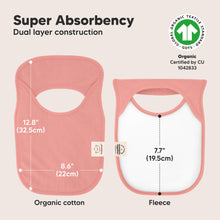 Load image into Gallery viewer, 8-Pack Hallo Drool Bibs (Butterflies)
