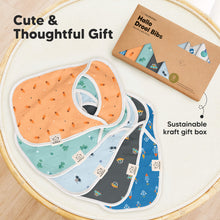 Load image into Gallery viewer, 8-Pack Hallo Drool Bibs (Cosmo)
