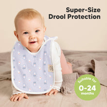 Load image into Gallery viewer, 8-Pack Hallo Drool Bibs (Dreamers)
