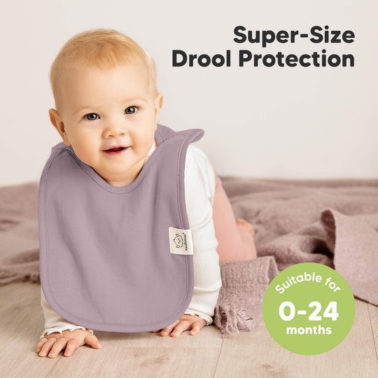 8-Pack Hallo Drool Bibs (Embrace)