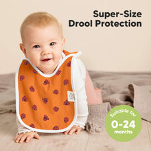 Load image into Gallery viewer, 8-Pack Hallo Drool Bibs (Fall Spores)
