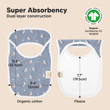 Load image into Gallery viewer, 8-Pack Hallo Drool Bibs (Pets &amp; Paws)
