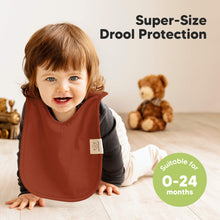 Load image into Gallery viewer, 8-Pack Hallo Drool Bibs (Sahara)
