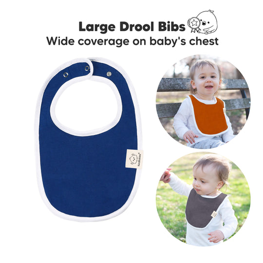 8-Pack Urban Drool Bibs (Basics)