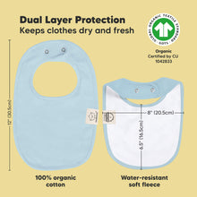 Load image into Gallery viewer, 8-Pack Urban Drool Bibs (Dawn)
