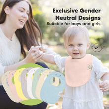 Load image into Gallery viewer, 8-Pack Urban Drool Bibs (Dawn)
