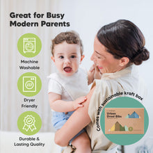 Load image into Gallery viewer, 8-Pack Urban Drool Bibs (Daybreak)
