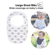 Load image into Gallery viewer, 8-Pack Urban Drool Bibs (Grayscape)

