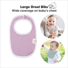 Load image into Gallery viewer, 8-Pack Urban Drool Bibs (Muted Pastel)

