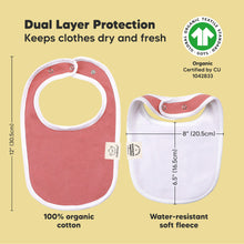 Load image into Gallery viewer, 8-Pack Urban Drool Bibs (Muted Pastel)
