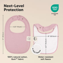 Load image into Gallery viewer, Next-Level Protection
8"x6.5" (20.5cm x16.5cm) 
100% natural cotton, Quin Fabric
Water-resistant soft fleece 
OEKO TEX Standard 100 
