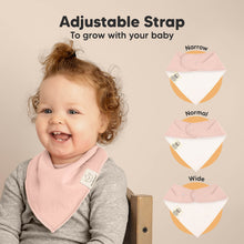 Load image into Gallery viewer, 8-Pack Organic Bandana Bibs (Dawn)
