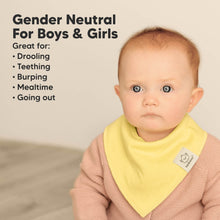 Load image into Gallery viewer, 8-Pack Organic Bandana Bibs (Dawn)
