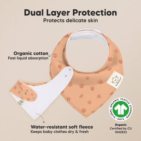 8-Pack Organic Bandana Bibs (Wilderness)