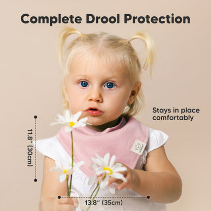 Great for clothing accessory, drooling, feeding, and burping. 13.8 inches by 11.8 inches.  32612026417338