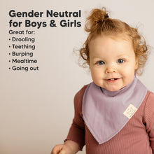 Load image into Gallery viewer, Gender Neutral for Boys &amp; Girls
Great for:
Drooling
Teething
Burping
Mealtime
Going out
