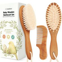 Load image into Gallery viewer, Baby Hair Brush and Comb Set
