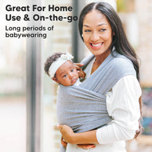 Load image into Gallery viewer, KeaBabies Original Wrap Carrier (Light Heather)

