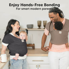 Load image into Gallery viewer, KeaBabies Original Wrap Carrier (Mystic Gray)
