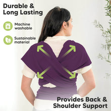 Load image into Gallery viewer, KeaBabies Original Wrap Carrier (Royal Purple)
