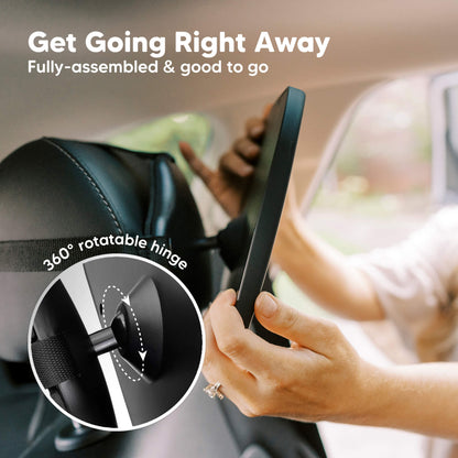 Get Going Right Away Fully-assembled & good to go 360° rotatable hinge 28559314682042
