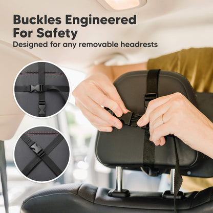 Buckles Engineered For Safety Designed for any removable headrests 28559315468474
