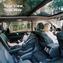 Load image into Gallery viewer, Baby Car Seat Mirror (Large, Sleek Black)
