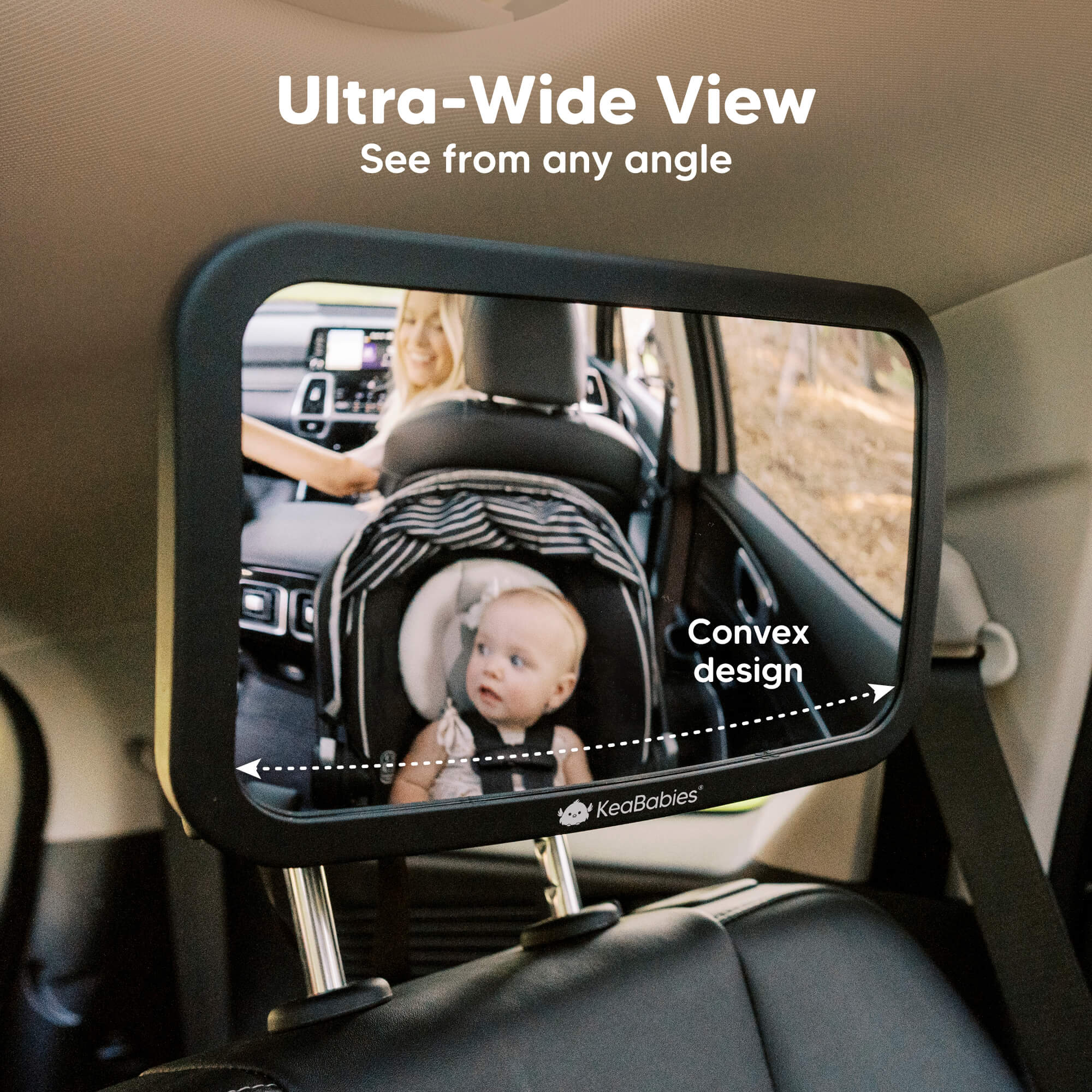 Rear facing car mirror on sale