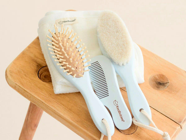 Baby Hair Brush and Comb Set for Newborn KeaBabies