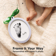 Load image into Gallery viewer, Bitsy Inkless Baby Print and Photo Ornaments (Mist Blue)
