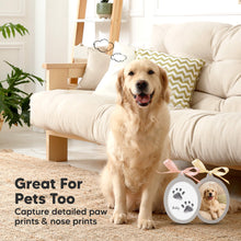 Load image into Gallery viewer, Bitsy Inkless Baby Print and Photo Ornaments (Cloud Gray)
