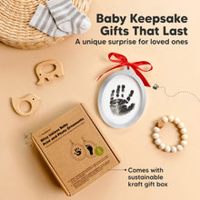 Load image into Gallery viewer, Bitsy Inkless Baby Print and Photo Ornaments (Silver)
