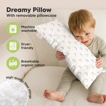 Load image into Gallery viewer, Buddy Toddler Pillow (Jolly Rainbow)

