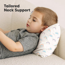Load image into Gallery viewer, Buddy Toddler Pillow (Jolly Rainbow)
