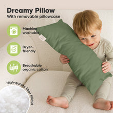 Load image into Gallery viewer, Buddy Toddler Pillow (Jungle Green)
