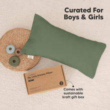Load image into Gallery viewer, Buddy Toddler Pillow (Jungle Green)

