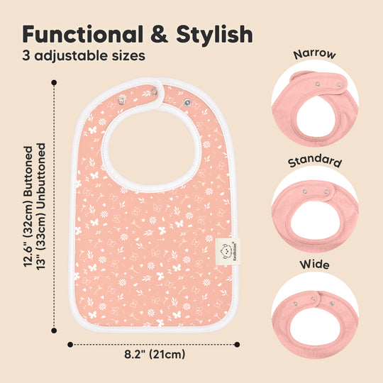 8-Pack Coast Drool Bibs (Butterflies)