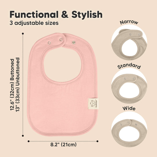 8-Pack Coast Drool Bibs (Dawn)