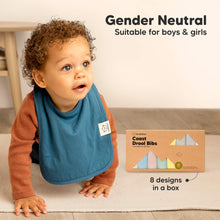Load image into Gallery viewer, 8-Pack Coast Drool Bibs (Dawn)
