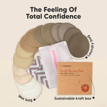 Load image into Gallery viewer, 14-Pack Comfy Nursing Pads (Coffee)
