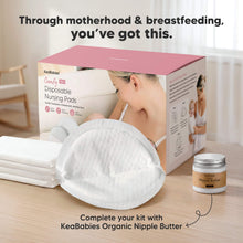 Load image into Gallery viewer, Through motherhood &amp; breastfeeding, you've got this. - Complete your kit with KeaBabies Organic Nipple Butter

