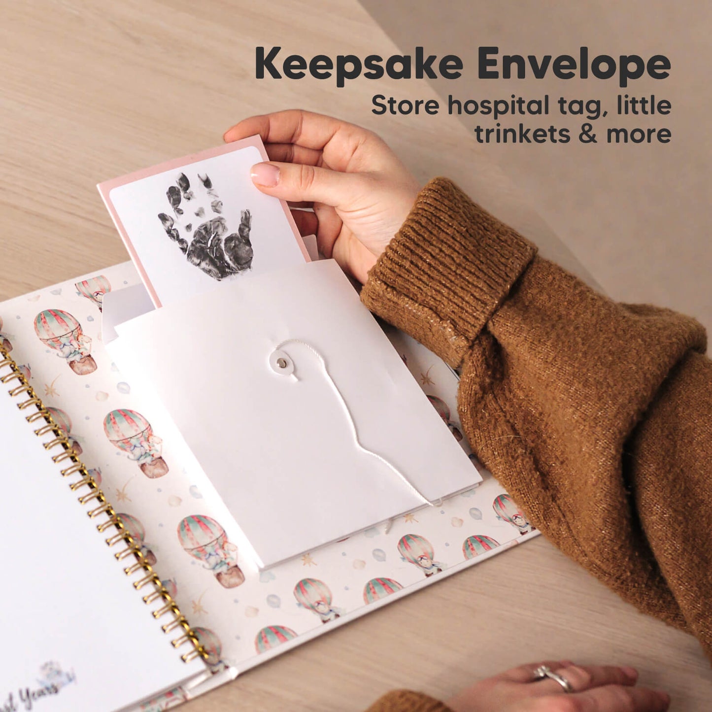 Keepsake Envelope, Store hospital tag, little trinkets and more  26662243008698