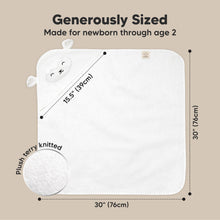 Load image into Gallery viewer, Cuddle Baby Hooded Towel (Lamb, Petite)
