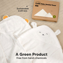 Load image into Gallery viewer, Cuddle Baby Hooded Towel (Lamb)
