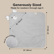 Load image into Gallery viewer, Cuddle Baby Hooded Towel (Elephant)
