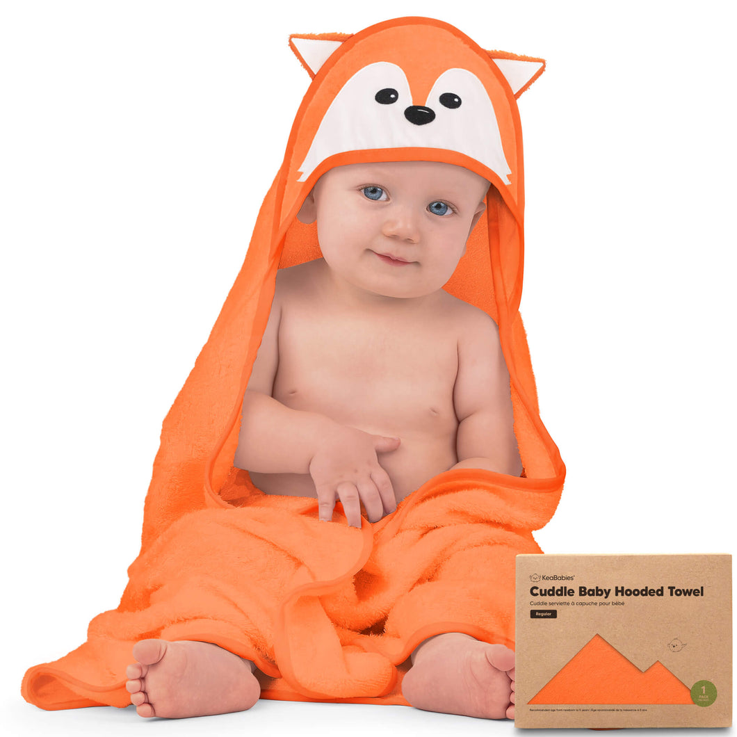 Cuddle Baby Hooded Towel (Fox)