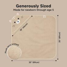 Load image into Gallery viewer, Cuddle Baby Hooded Towel (Cat)
