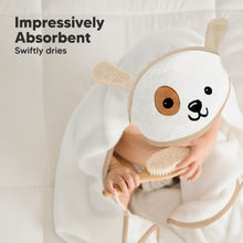 Load image into Gallery viewer, Cuddle Baby Hooded Towel (Dog, Petite)
