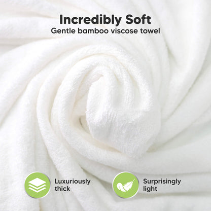 Incredibly Soft: Gentle bamboo viscose towel, Luxuriously thick, Surprisingly light
 28052206125242
