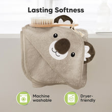 Load image into Gallery viewer, Cuddle Baby Hooded Towel (Koala)

